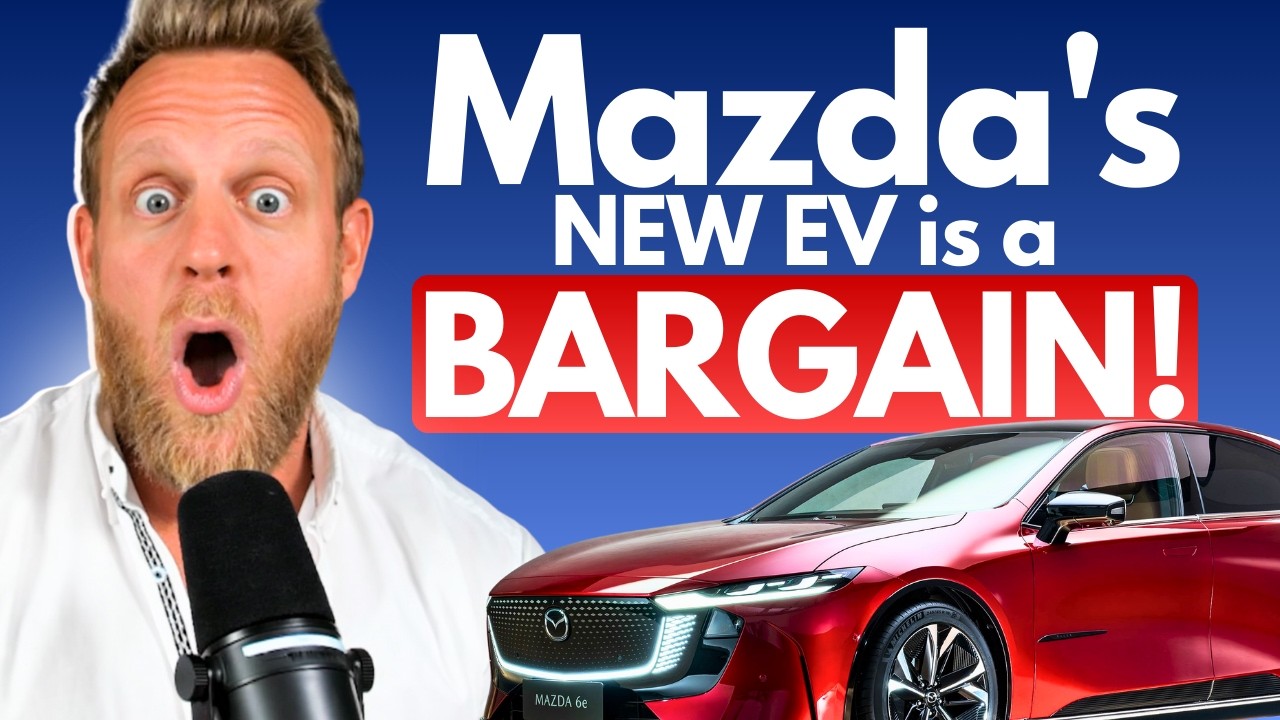 NEW 2026 Mazda 6e EV undercuts Tesla Model 3 on PRICE and RANGE