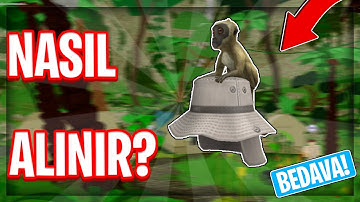 Yeni Bedava Maymunlu Şapka Nasıl Alınır? | Roblox
