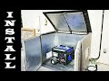 Hooking up a tri-fuel generator to power a house | sound dampening, stealth enclosure, exhaust