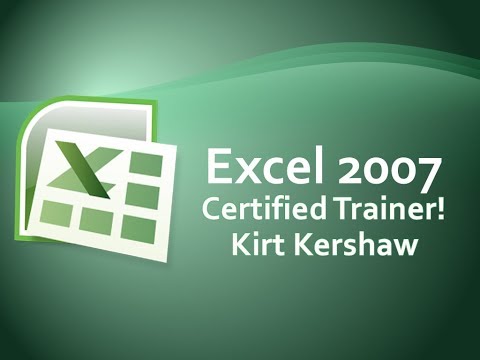 Excel 2007: Hide