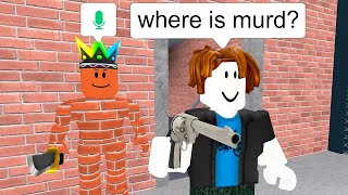 I Tricked HIGH IQ Players In Roblox Murder Mystery 2 (Funny Moments)
