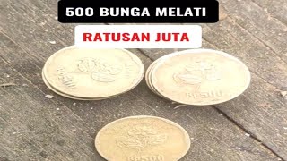 Rahasia dibalik uang koin kuno 500 rupiah gambar bunga melati ratusan juta ⁉️
