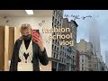 first day of fashion school in nyc *spring 2022 edition*