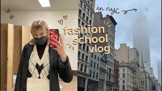 first day of fashion school in nyc *spring 2022 edition*