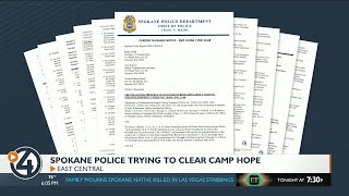 SPD wants Camp Hope cleared, outreach providers push back