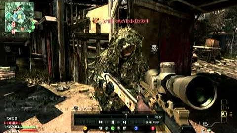FuzZ ASSaSSiN quickscoping on MW3- 5 man streak.