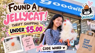 Jelly cat thrift shopping #jellycat #daughter thrifting #fyp #shopping