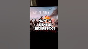 How to enable Secure Boot #shorts #pc #battlefield6 #howto #pctips #biossettings #bf6 #secureboot