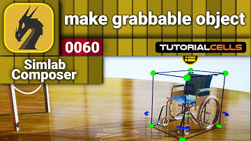 0060. create VR grabbable objects in simlab composer