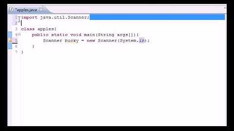 Java Programming Tutorial  6 Getting User Input