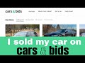 My experience with selling my car on Cars and Bids