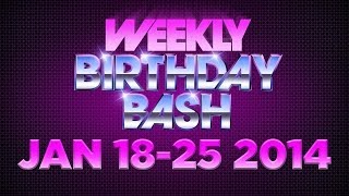 Celebrity Actor Birthdays - January 19-25, 2014 HD