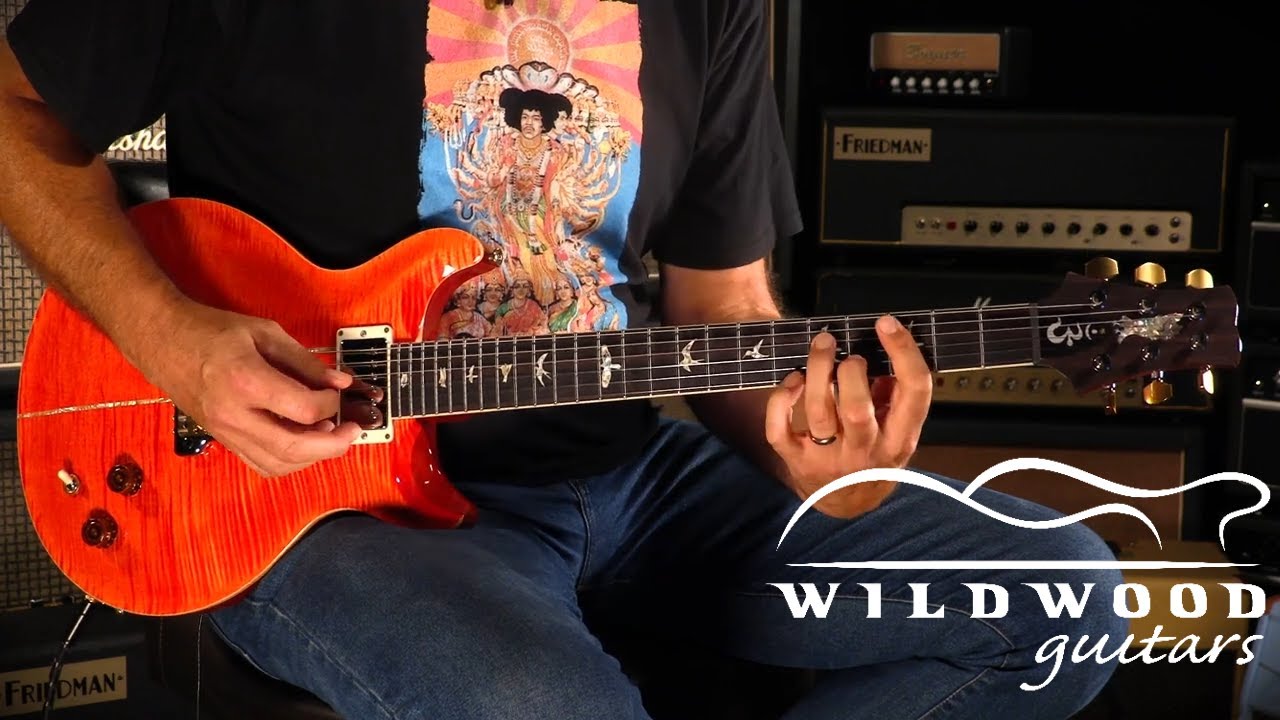 PRS Guitars Santana Retro - 10 Top • SN: 230362604 - YouTube