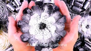 : ASMR Soap Boxes with Starch & Glitter | Soap Flowers & Balls | Clay Cracking | Cutting Soap