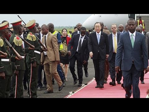 BM Genel Sekreteri Ban Ki-moon Burundi'de