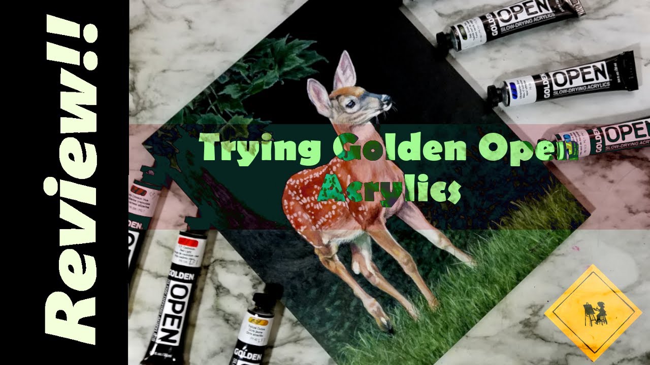 Golden Open Acrylics Tutorial 