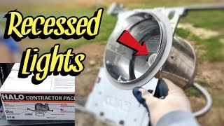 How to Install Can Lights  Halo Recessed Lights From Lowe’s