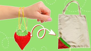 Bolsa Ecológica Plegable de Compras | Diy Shopping Bag