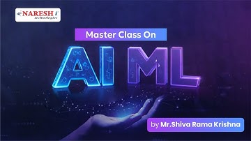 AI & ML Master Class | Artificial Intelligence & Machine Learning | Naresh IT