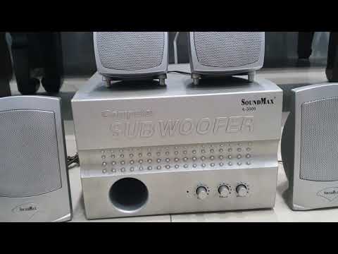 Video Loa vi tính Soundmax A5000 4.1 đã qua sử dụng (500k) - youtube