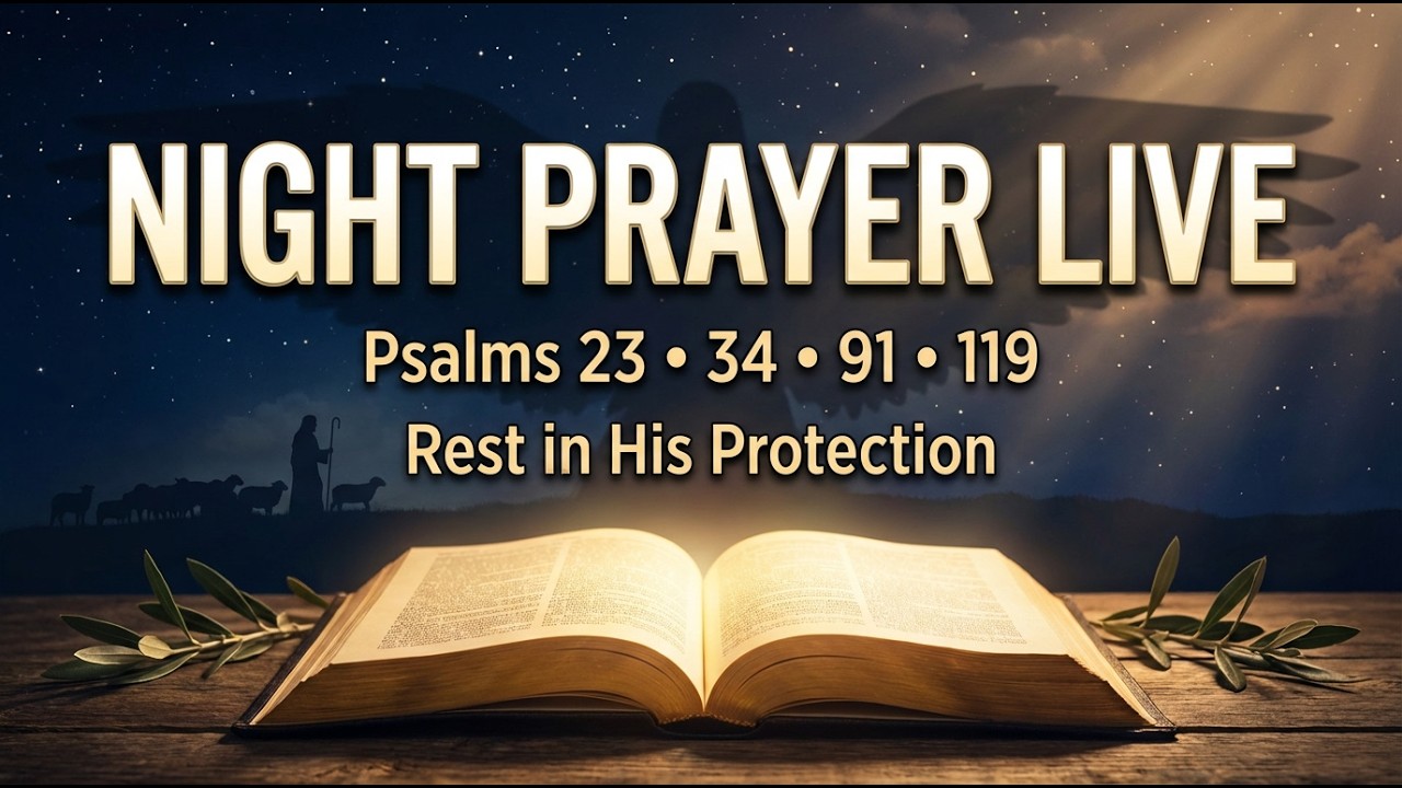 Night Prayer for Divine Protection, Deliverance & Strength | Psalms 23 ...