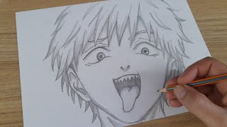 FACIL DE DESENHAR | COMO DESENHAR DENJI | CHAINSAW MAN FACIL DE DESENHAR | COMO DESENHAR DENJI | CHAINSAW MAN