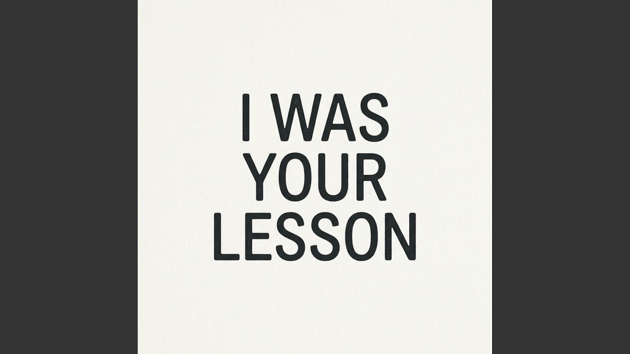 Watch I Was Your Lesson on YouTube Watch I Was Your Lesson on YouTube