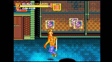Retron 5 compared to original hardware- Streets of rage 2