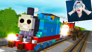 ANIMASI MINECRAFT SERAM DI BALIK KERETA API THOMAS, TERNYATA DIA SEJAHAT INI!!! screenshot 5