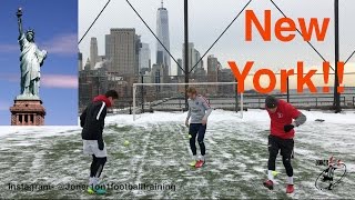 TEKKERS IN NEW YORK!! - Joner Football  in New York Pier 40!!!