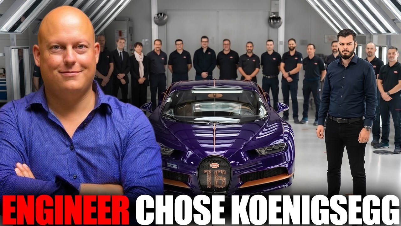 The Bugatti Engineer Who DEFECTED to Koenigsegg — His Story Will SHOCK ...