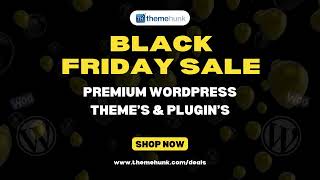 Black Friday Sale on WordPress Theme's and Plugin's in 2024