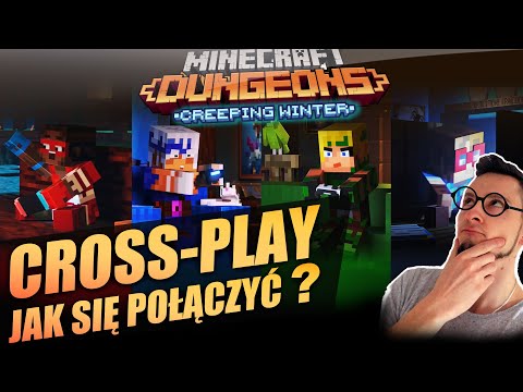 CROSS PLATFORM PLAY w Minecraft Dungeons (PL) PORADNIK