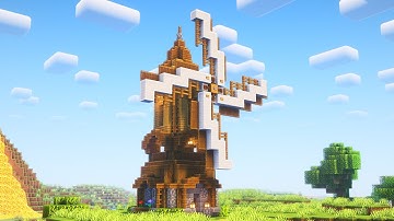 Minecraft - How to Build a Windmill | Tutorial
