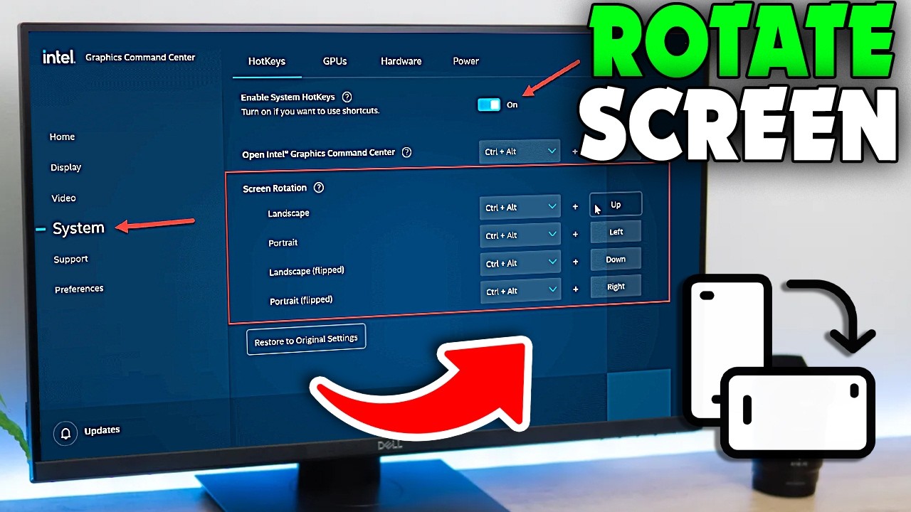 Windows 11: How to Rotate Screen (2026) - YouTube