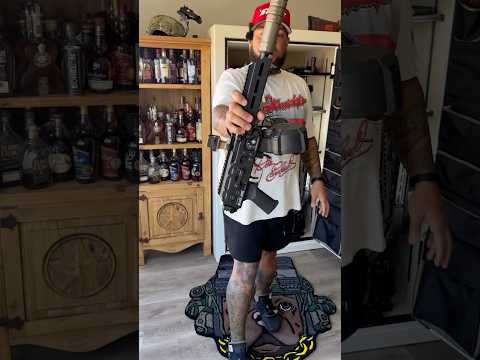 هل ي عقل أن يكون بلاك جاك قاتل 5 5 مدفع صغير مدفع رشاش 365  كاتم صوت م خف ف صوت