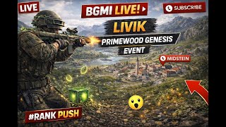 🔥 BGMI Live | Livik | Daily Rank Push | Average Player Stream 😄