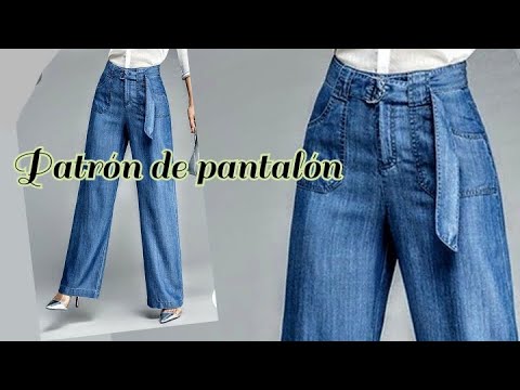 Patrón de pantalón casual 