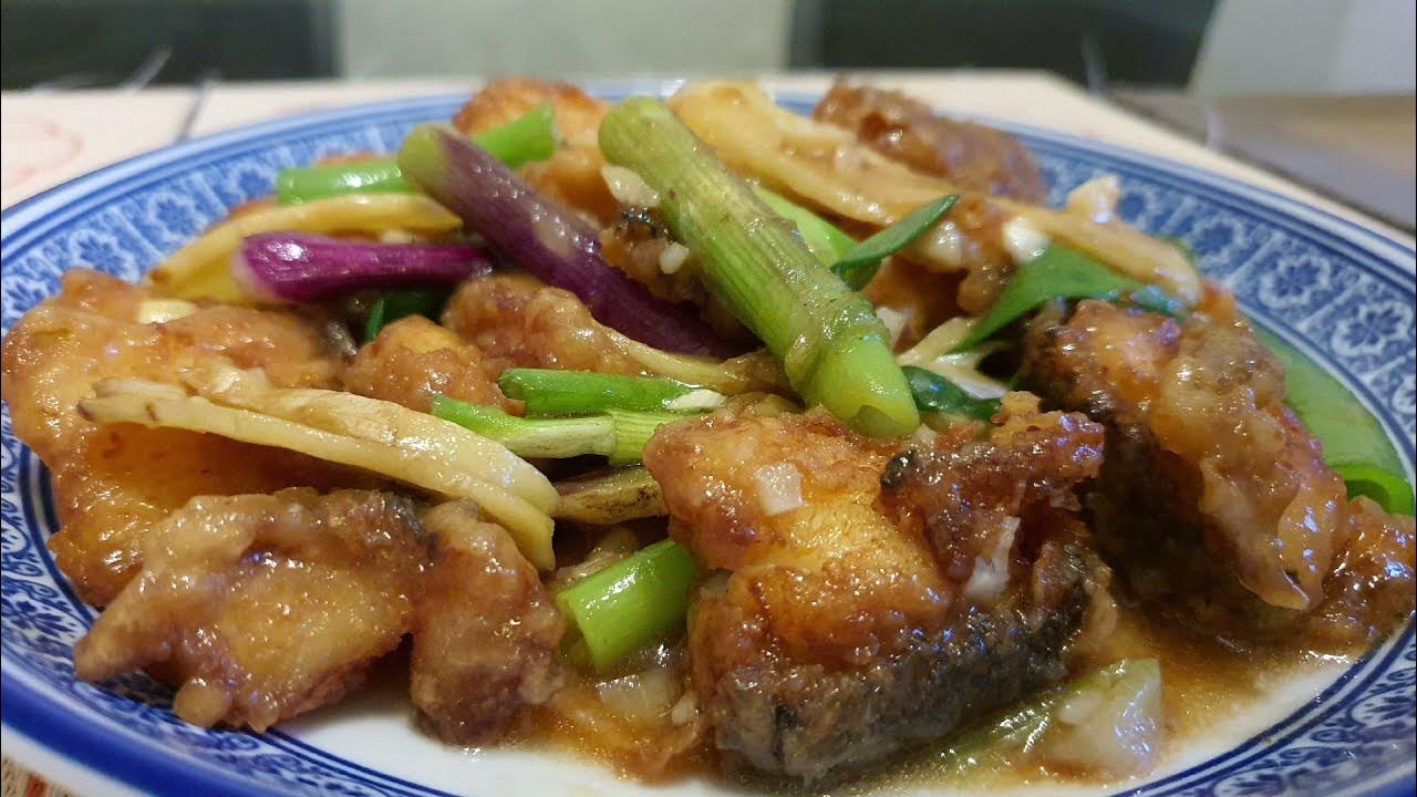 How Ah Pa makes my 4yo eat fish Ginger onion fish fillet (ingredient list provided) YouTube