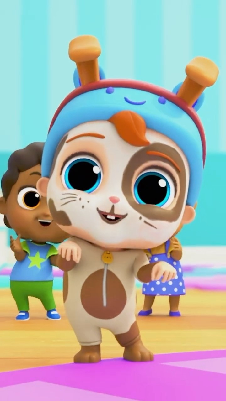 What is your spirit animal? Baby John's Animal Dance Party! ?  #nurseryrhymes #babyjohn #funnyshorts