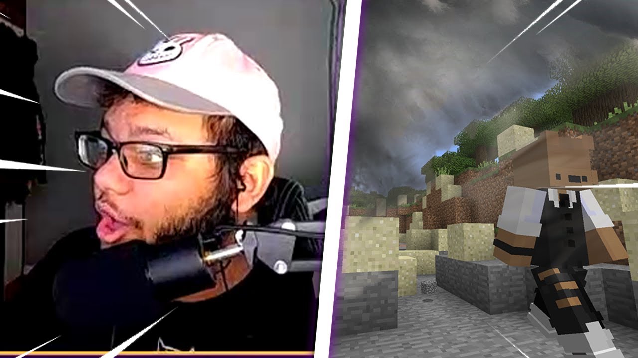 Minecraft, Mas Tem Um TORNADO