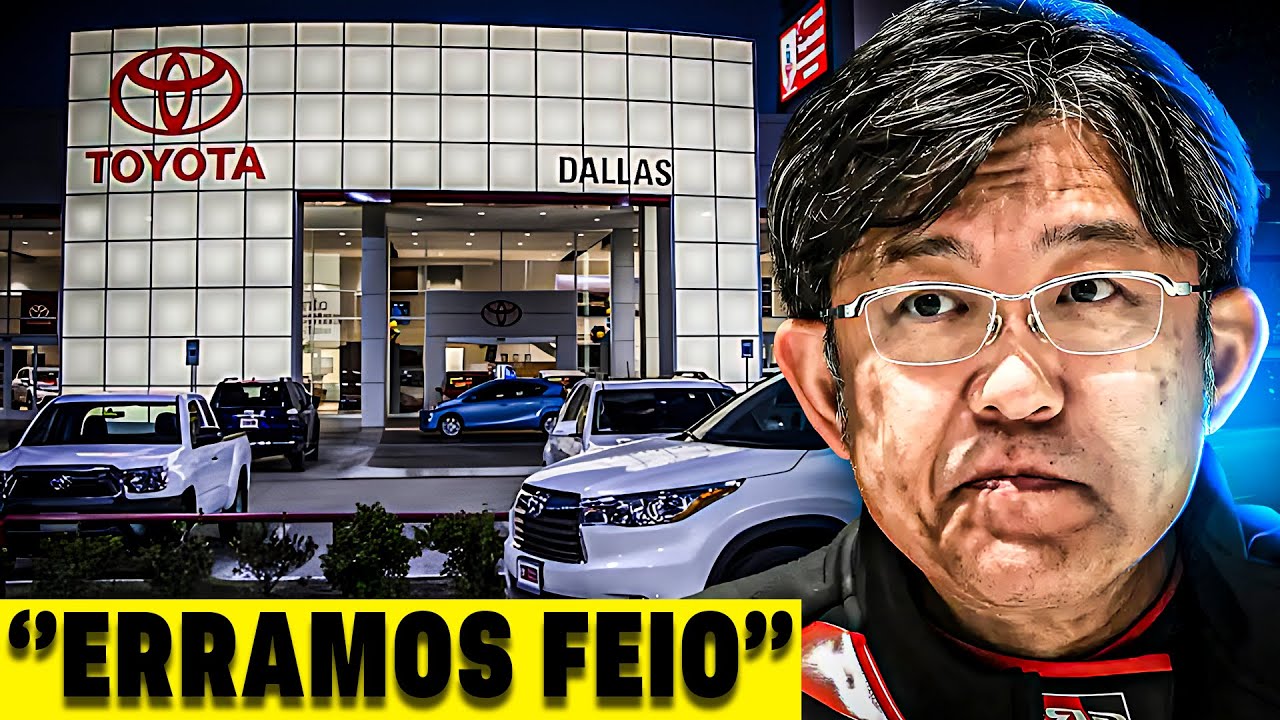 🚨 A TOYOTA ESTÁ ATRASADA NA CORRIDA DOS CARROS ELÉTRICOS? CEO ADMITE UM ERRO DE ESCOLHAS