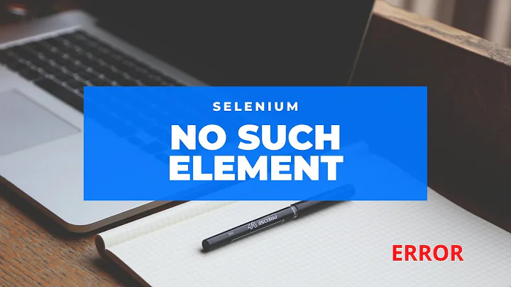 No such element unable to locate element in Selenium | Unable to locate element in Selenium