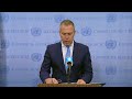 Israel on the Admission of New Members to the Security Council - Media Stakeout | United Nations