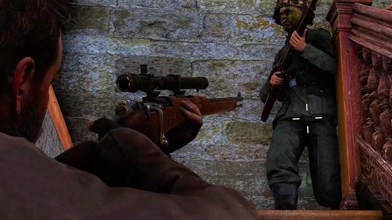 Ребята, я, наверное, неправильно играю в Sniper Elite.