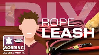 DIY Rope Leash with BioThane Coated Rope: Easy Tutorial Without Special Tools! 🐾🔧
