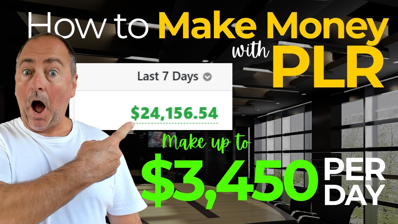 How to Make Money Online with PLR (Private Label Rights) - YouTube
