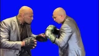 Salamanca twins boxing | Blue screen