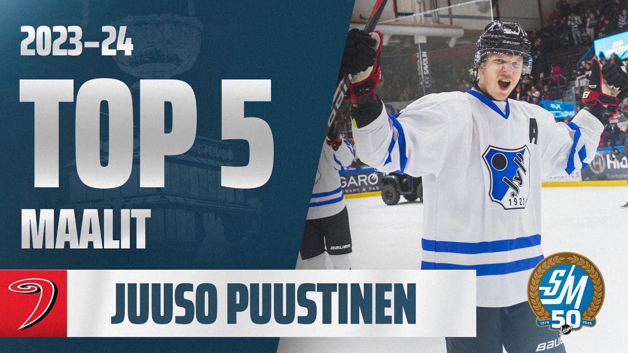 Juuso Puustisen TOP 5 -maalit kaudella 2023-24!