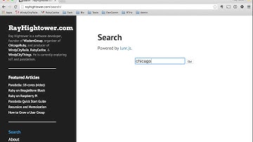 lunr.js + Jekyll for Fast Search